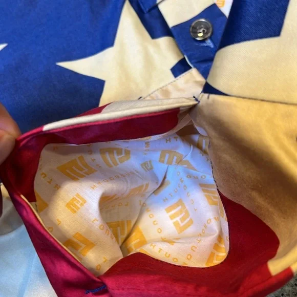 Men's Loudmouth Golf shorts patriotic size 32 - Picture 8 of 8